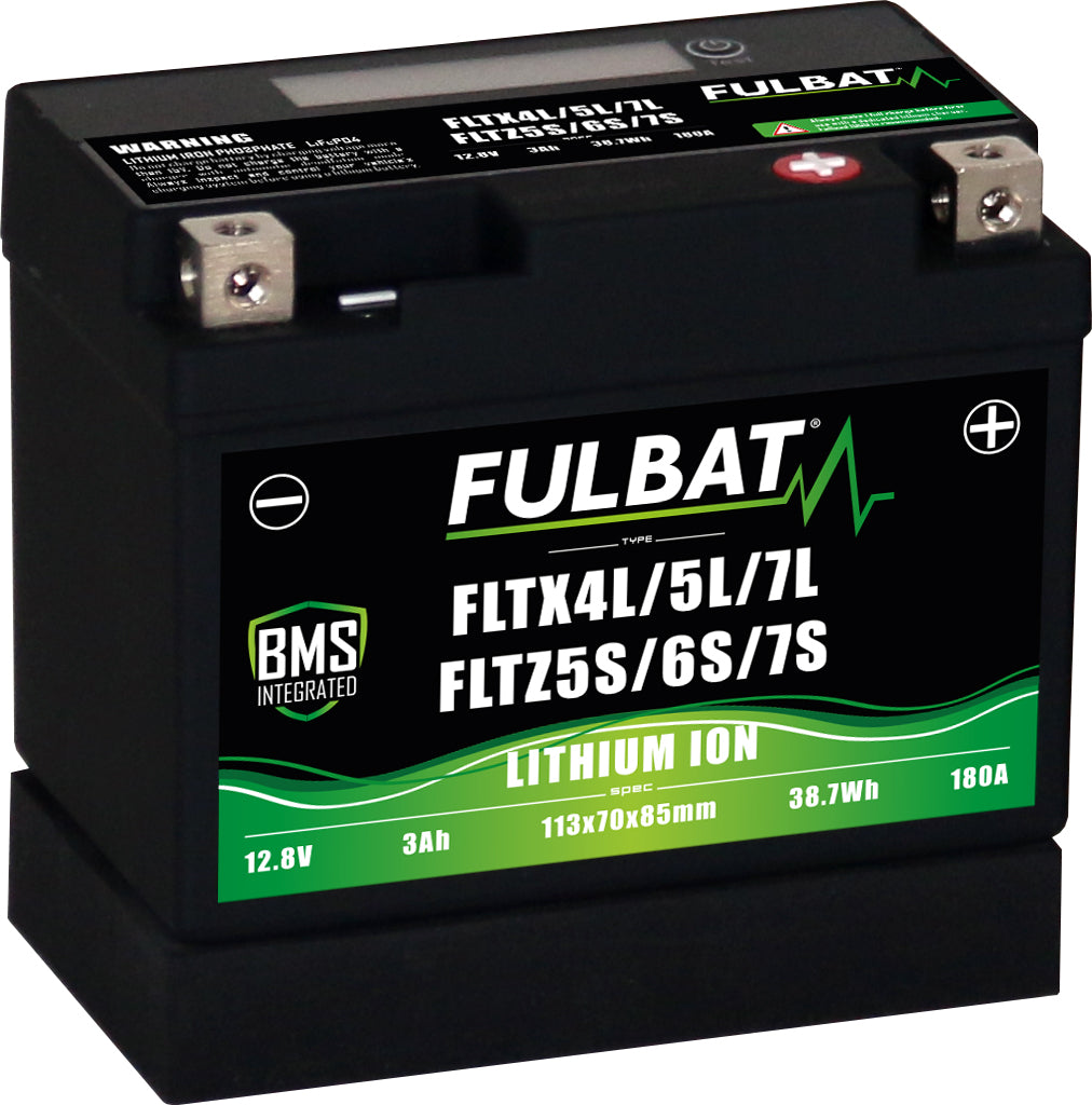 Fulbat FLTX4L/5L/7L- FLTZ5S/6S/7S Lithium Battery