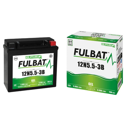 Fulbat 12N5.5-3B (WC) Gel Factory Activated Battery