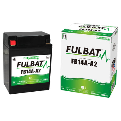 Fulbat FB14A-A2 (WC) Gel Factory Activated Battery