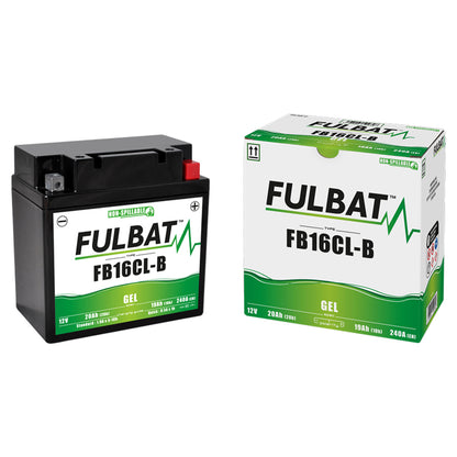 Fulbat FB16CL-B (WC) Gel Factory Activated Battery