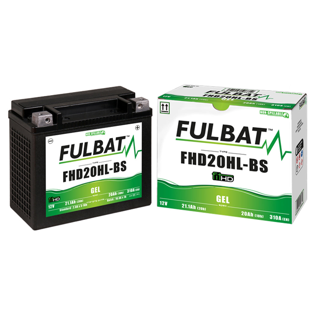 Fulbat FHD20HL-BS (WC) H.D. Gel Factory Activated Battery