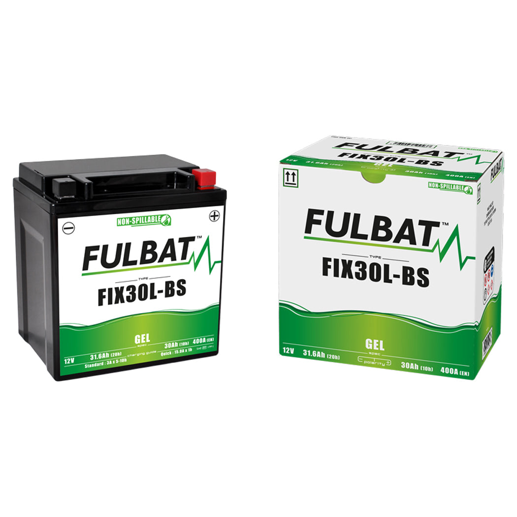 Fulbat FIX30L-BS (WC) Gel Factory Activated Battery