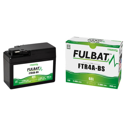 Fulbat FTR4A-BS (WC) Gel Factory Activated Battery