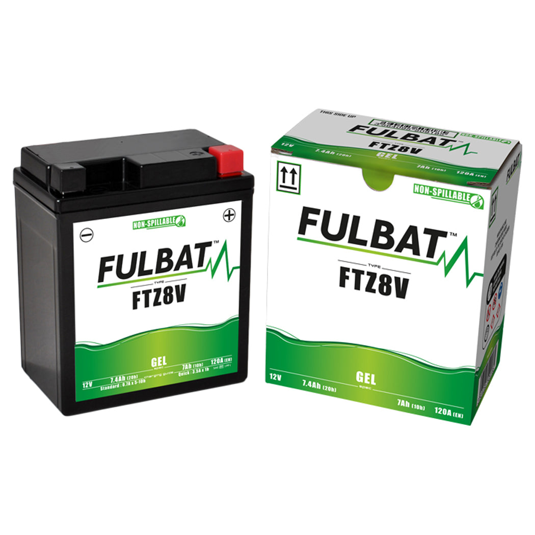 Fulbat FTZ8V (WC) Gel Factory Activated Battery