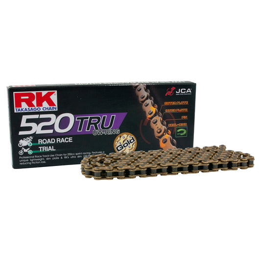 RK GB520TRU-120 Gold UW-Ring Road Race Chain