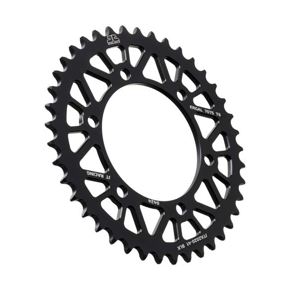 JT REAR SPROCKET JTA2020.41BLK ALUMINIUM BLACK ROAD