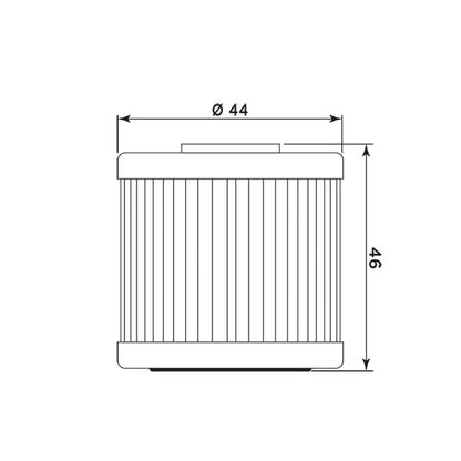 MIW Oil Filter KY7005 (HF568)