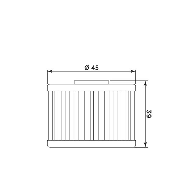 MIW Oil Filter P5006 (HF565)