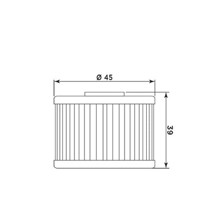 MIW Oil Filter P5006 (HF565)