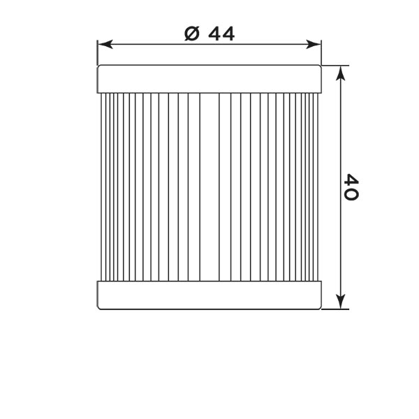 MIW Oil Filter S3003 (HF131)