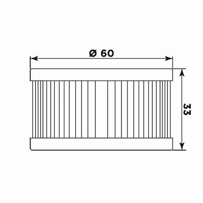 MIW Oil Filter S3004 (HF136)