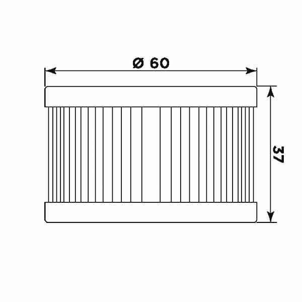 MIW Oil Filter S3006 (HF137)