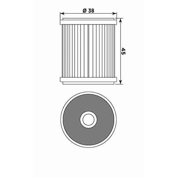 MIW Oil Filter Y4015 (HF142)