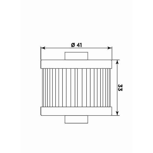 MIW Oil Filter P5002 (HF184)