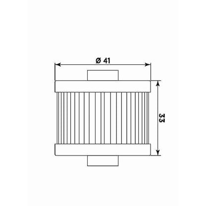 MIW Oil Filter P5002 (HF184)