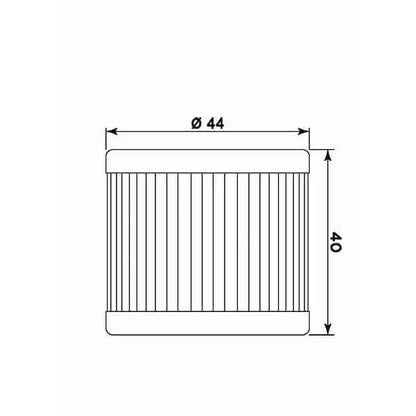 MIW Oil Filter S2017 (HF971)