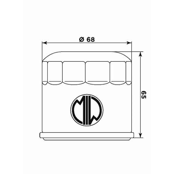 MIW Oil Filter S2018 (HF975)