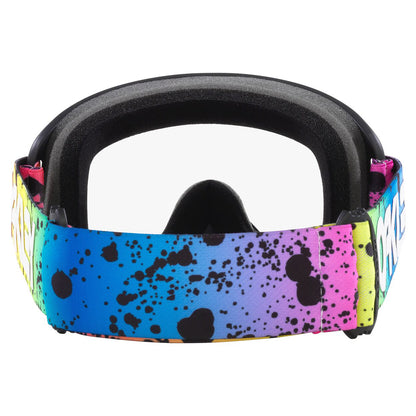 Oakley O Frame 2.0 Pro MX Goggle (Black Splatter) Clear Lens