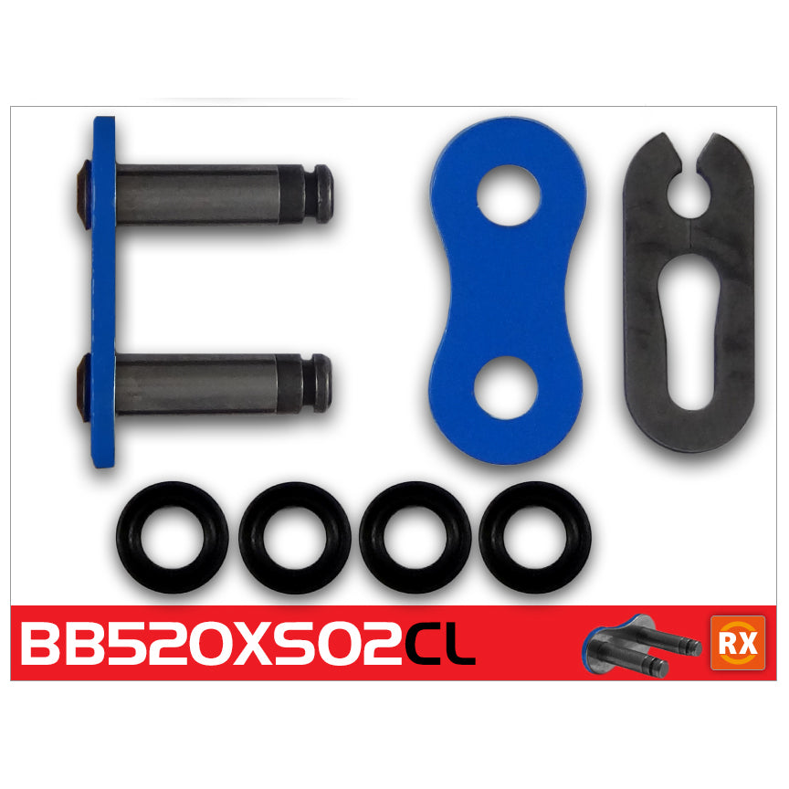 RK BB520XSO2-CL Blue RX-Ring Con Clip Link