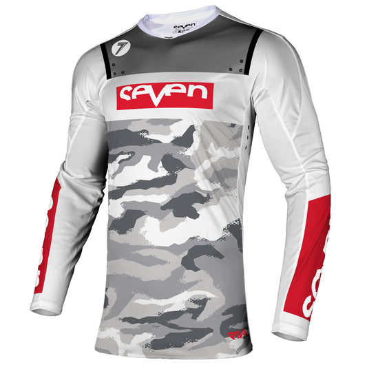 Seven MX 24.1 Youth Rival Barrack Jersey (White)