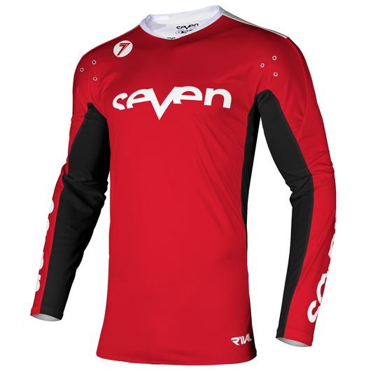 Seven MX 24.1 Youth Rival Staple Jersey (Red)