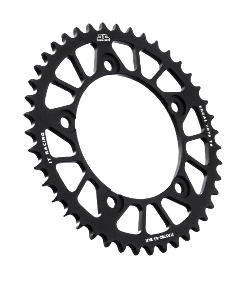 JT REAR SPROCKET ALLOY JTA1792.43 BLACK, Triumph, Suzuki, CHAIN 525