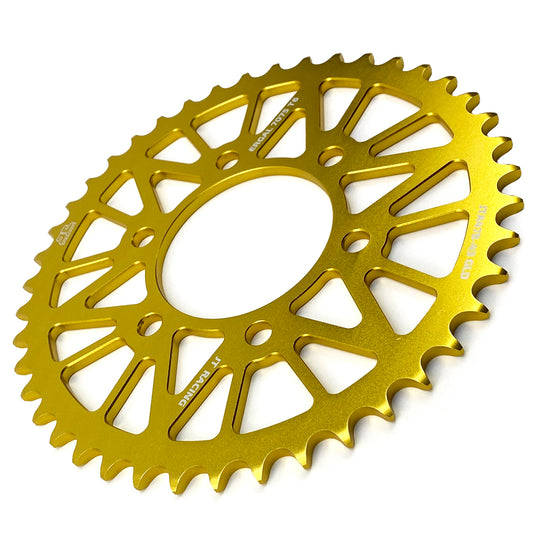 JT REAR SPROCKET JTA478.43GLD ALLOY, CHAIN 520 (7075-T6 Aluminium)