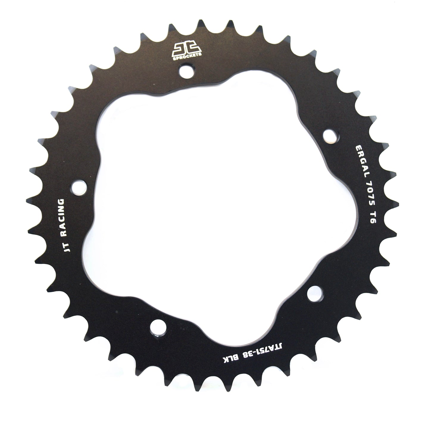 JT REAR SPROCKET STEEL JTR751.38 BLACK