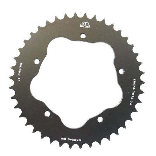 JT REAR SPROCKET ALLOY JTA751.42BLK