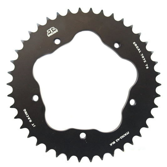 JT REAR SPROCKET ALLOY JTA752.42BLK BLACK