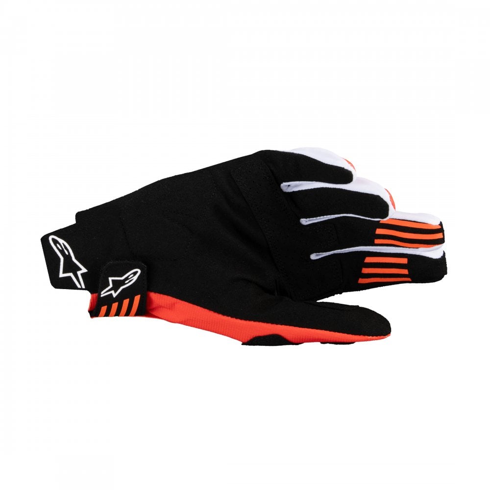 Techstar Gloves - Black Hot Orange - M