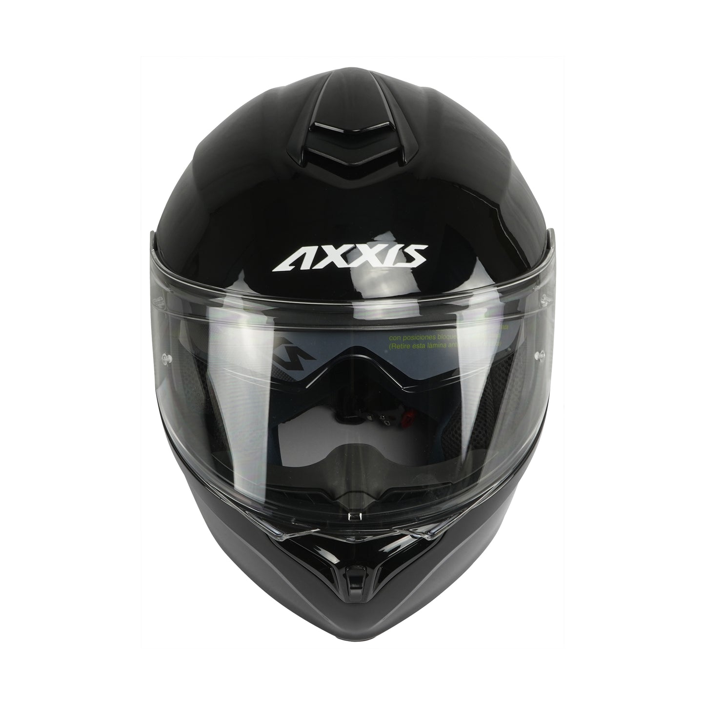 Axxis Storm SV Solid A1 Gloss Black XS 53-54cm Helmet