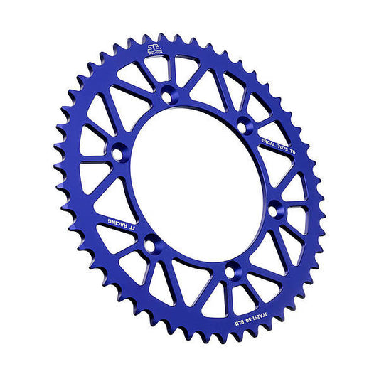 JT Aluminium Rear Sprocket Yamaha YZ125-250 YZF250-450 99-24 (Blue)