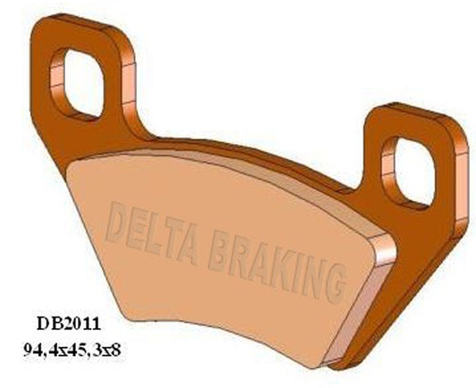 Delta ORD(QDD) Off-Road Pads DB2011 (FA395 VD9023)