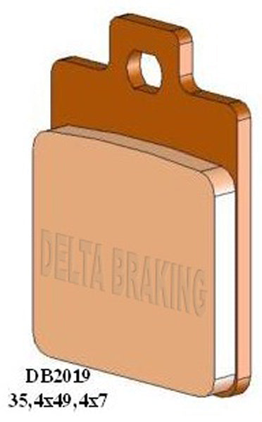 Delta M1 Organic Brake Pads DB2019 (FA360 VD968)