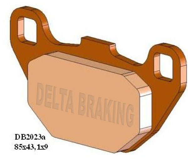 Delta M1 Organic Brake Pads DB2023 (FA305 VD995)