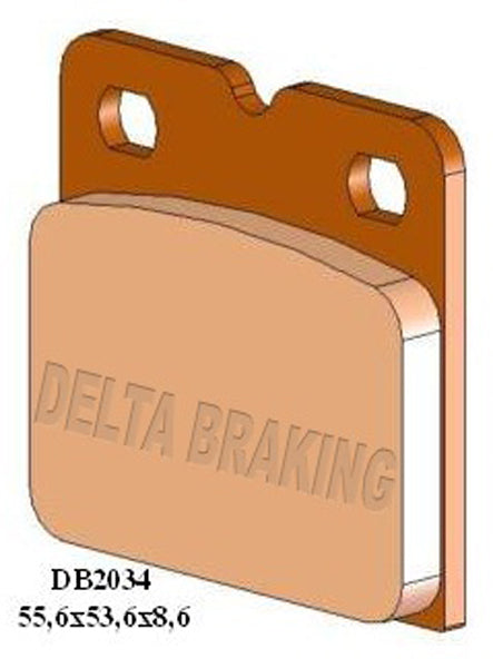 Delta RDN4 Sin't Street Pads DB2034 FA18 VD907