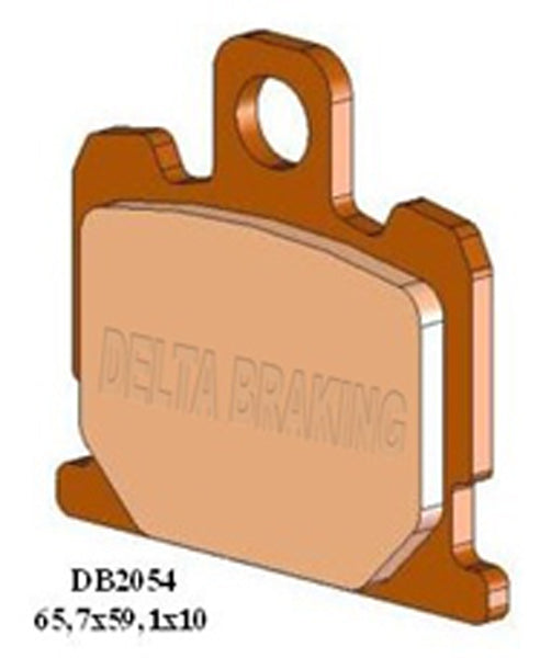 Delta M1 Organic Brake Pads DB2054 (FA70 VD228)