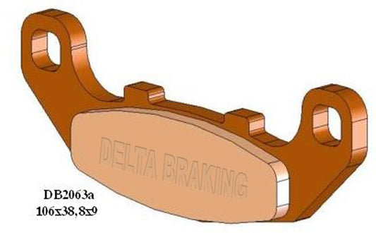 Delta RDN4 Sin't Street Pads DB2063 FA141 VD430