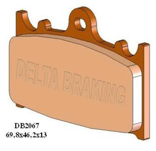 Delta RDN4 Sin't Street Pads DB2067 FA366 VD344/4