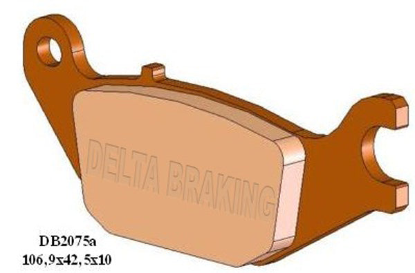 Delta RDN4 Sin't Street Pads DB2075 FA343 VD167