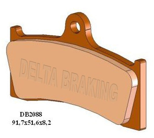 Delta RDN4 Sin't Street Pads DB2088 (FA249 VD437)