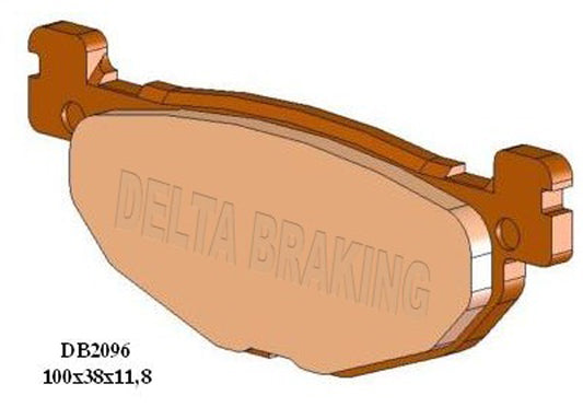 Delta M1 Organic Brake Pads DB2096 (FA408 VD275)