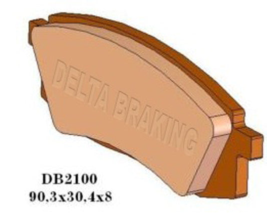 Delta ORN(MXN) Sin't Off-Road Pads DB2100 (FA105 VD241)