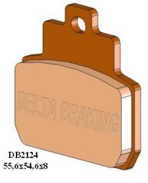 Delta M1 Organic Brake Pads DB2124 (FA425)