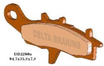 Delta ORD(QDD) Off-Road Pads DB2260 (FA258 FA349 VD438)