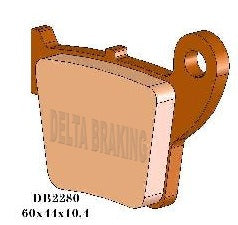 Delta ORD(MXD) Sin't Off-Road Pads DB2280 (FA346 VD168)