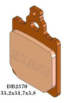 Delta ORD(MXD) Sin't Off-Road Pads DB2370 (FA60 FA337 VD920)