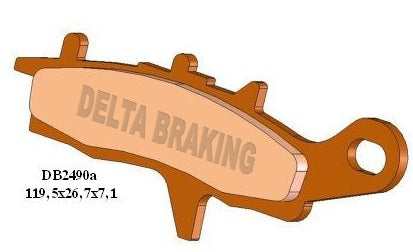 Delta ORD(QDD) Off-Road Pads DB2490 (FA342 VD441)