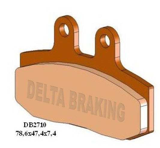 Delta M1 Organic Brake Pads DB2710 FA113 FA256 VD152